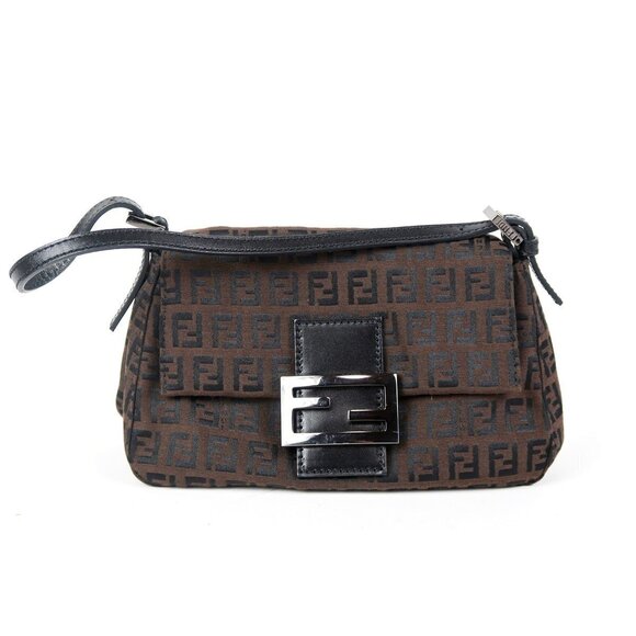 Fendi Handbags - FENDI Mamma Bucket Zucchino Shoulder Bag